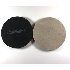 2 New Super Sliders - 5" Wide Reusable Furniture Movers  vn